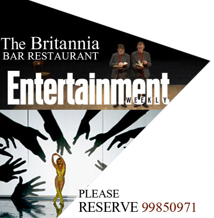 Britannia Bar entertainment list